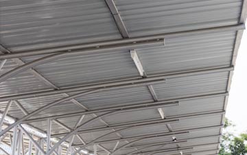 installing Perry Beeches metal roofing